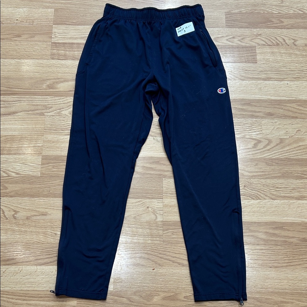 Y14. Champion Navy Blue Athletic Pants